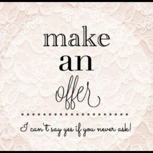 Let’s work something out!!!